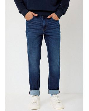 Paddock's 5-Pocket-Jeans Ranger Motion & Comfort Stretch Denim - Blau