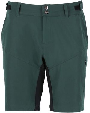 Endurance Radhose Benal im praktischen 2-in-1-Design - Grün
