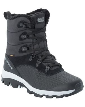 Jack Wolfskin Snowcrawler High Texapore (Wasserdicht) Phantomschwarz Damen Winterstiefel