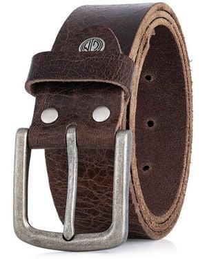 Lindenmann Ledergürtel - Braun