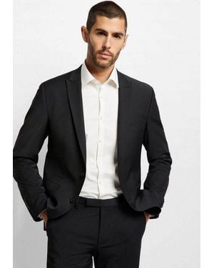 Cinque Baukastensakko Cicastello Mit Schurwolle, Slim-Fit - Schwarz