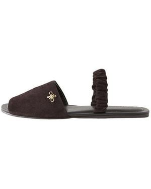 Next Sandalette Mit Knöchelriemen Slingsandale - Schwarz
