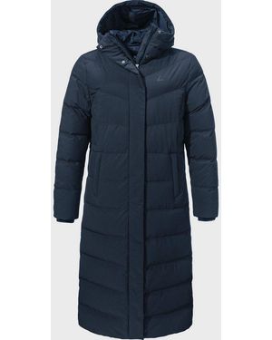 Schoeffel Parka Down Coat Style Vindave Wms - Blau