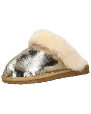 Shepherd Hausschuhe Leder Hausschuh - Natur