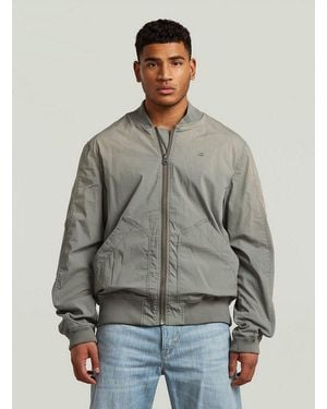 G-Star Bomberjacke Sunfaded Bomber Jacke - Grau
