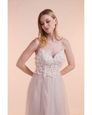 Unique Abendkleid FLORAL DREAM DRESS - Pink