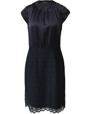 Comma, Kleid & Schal - Blau