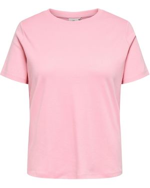 Only Carmakoma T-Shirt - Pink