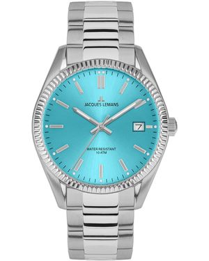 Jacques Lemans Quarzuhr Derby 50-3D - Blau