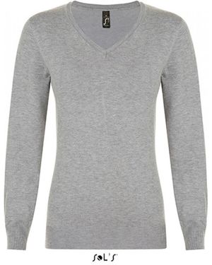 Sol's Sweatshirt Glory Sweater / 1x1 Elasthan - Grau