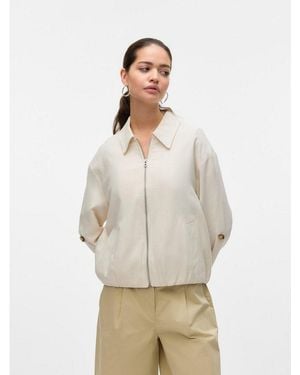 Vero Moda Outdoorjacke Vmanna Short Jacket - Natur