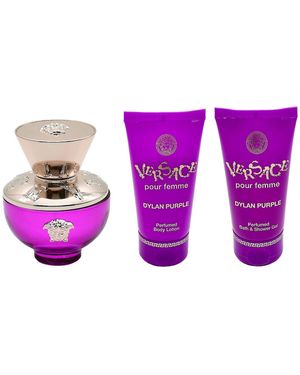 Versace Duft-Set DYLAN PURPLE FEMME EDP + BL + SG 50ML - Lila