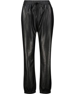 Designers Remix Lederhose Kunstlederhose MARIE (1-tlg) - Schwarz