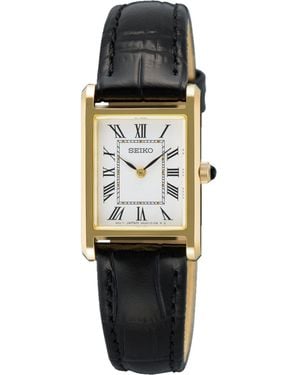 Seiko Quarzuhr SWR108P1 uhr 20mm 5ATM - Schwarz