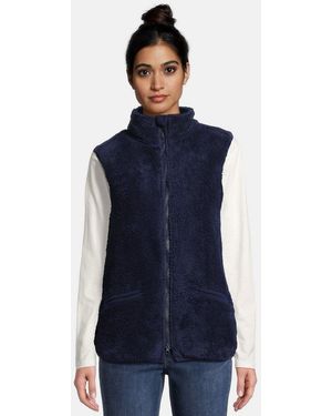 salzhaut Funktionsweste Ramenten Damen Normale Passform Outfit – Komfort Trifft Auf Trendigen Look - Blau