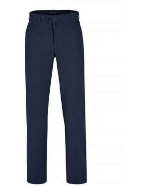 BRÜHL Chinohose London DO mit bequemem Komfortbund - Blau