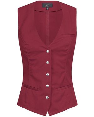 Greiff Anzugweste 1712 SERVICE Regular Fit - Rot