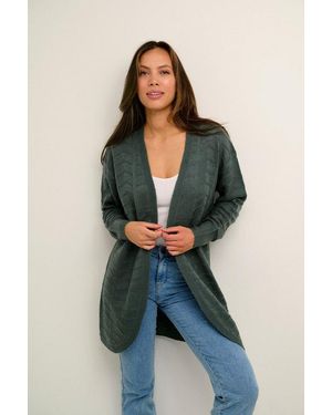 Kaffe Cardigan Strickjacke Kaemria - Blau