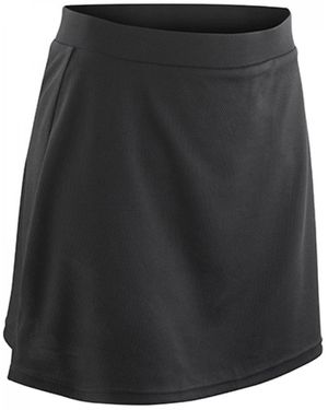 Spiro Trainingshose Women ́s Skort mit integrierter Sport Pant - Schwarz