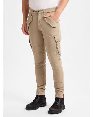 Alpha Industries Cargohose - Natur