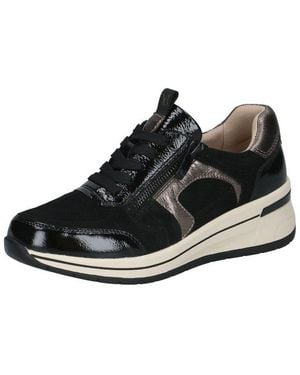 Caprice Sneaker Leder Sneaker - Schwarz