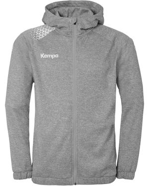 Kempa Kapuzenpullover Kapuzenjacke Ambition 28 2005149 - Grau