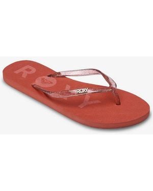 Roxy Viva Sparkle Zehentrenner - Rot