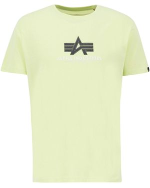 Alpha Industries Shirt Men - Gelb