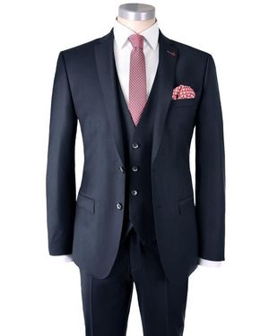 Roy Robson Jackenblazer SAKKO, DUNKELBLAU
