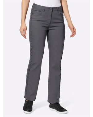 WITT Bequeme 5-Pocket-Jeans - Grau