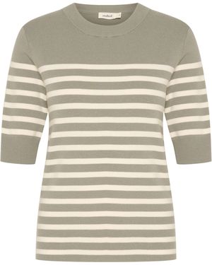Soaked In Luxury Strickpullover SLSpina - Grau