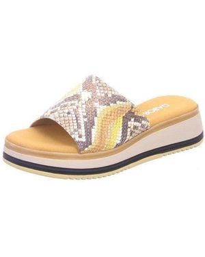 Gabor Pantoletten Für Damen Pantolette (Schuhweite, Schuhweite) - Weiß