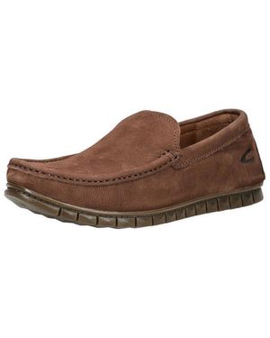 Camel Active Slipper Nubukleder Slipper - Braun