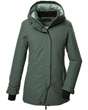 Killtec Funktionsparka KOW 93 WMN PKR CS Parka Funktionsmantel Kurzmantel - Grün