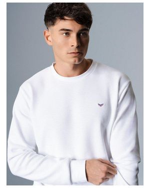 Trigema Sweatshirt Sweatshirt - Weiß