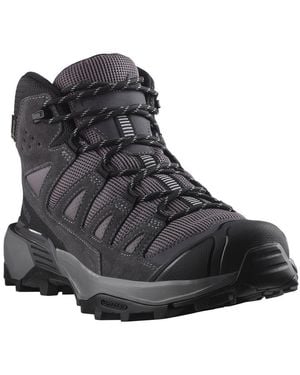 Salomon X Ultra 360 Leather Mid Gore-Tex Wanderschuh Wasserdicht - Schwarz
