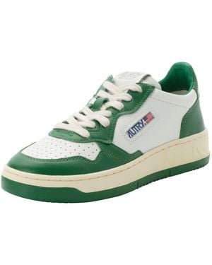 Autry Medalist Low Sneaker - Grün