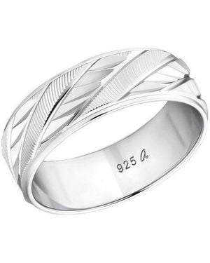 Amor Silberring Ring (Ring, 1-Tlg) - Schwarz