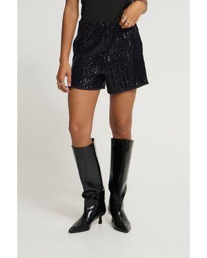 Ichi Shorts Freizeitshorts Ihfauca - Blau