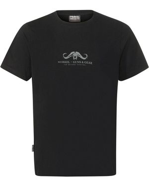 Merkel Gear T-Shirt Buffalo - Schwarz