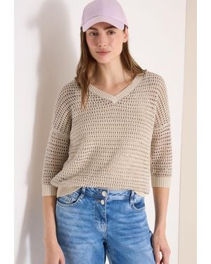 Cecil Longpullover - Blau