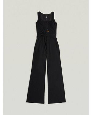 G-Star Jumpsuit High Waist Jumpsuit - Schwarz