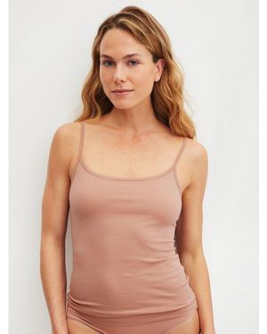 CALIDA Unterhemd Natural Comfort Baumwoll-Mix, Single Jersey Qualität, Weich, Elastisch, Pillingarm