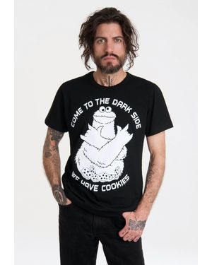 Logoshirt T-Shirt Sesamstraße - Schwarz