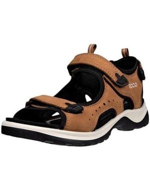 Ecco Offroad Andes Ii (Nubukleder) Damen Sandale - Schwarz