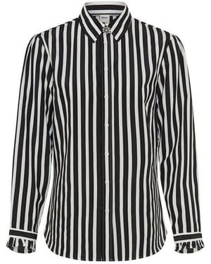 Brax Klassische Bluse Style Victoria Popeline: Bluse Im Viskosemix - Schwarz