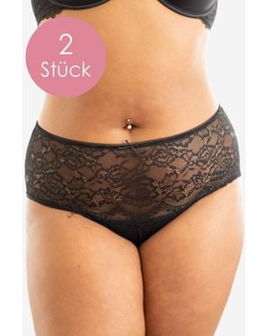 SugarShape Panty LACE BASIC 2ER SET - Schwarz