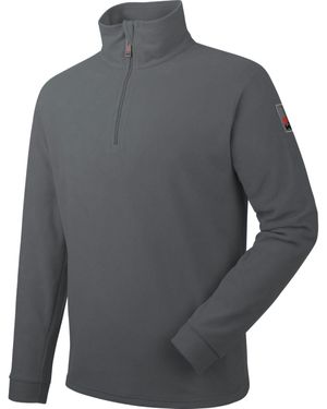 Würth MODYF Troyer Luca Fleece-Pullover ü Weicher Fleecetroyer für die Arbeit und Freizeit - Grau