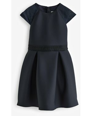 Baker by Ted Baker Scubakleid by Ted Baker Scuba-Kleid mit Mesh (1-tlg) - Blau