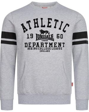 Lonsdale London Longsleeve Auldearn - Schwarz